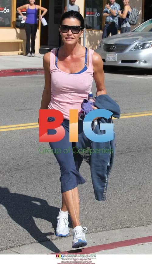 Janice Dickinson Workout Session