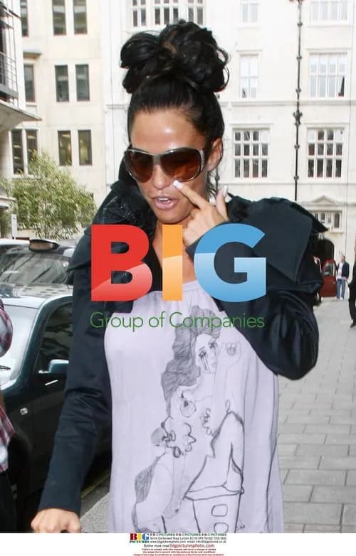 Katie Price at London Hotel