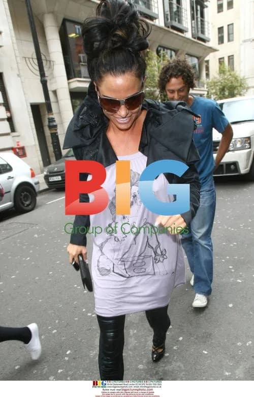 Katie Price Spotted at London Hotel