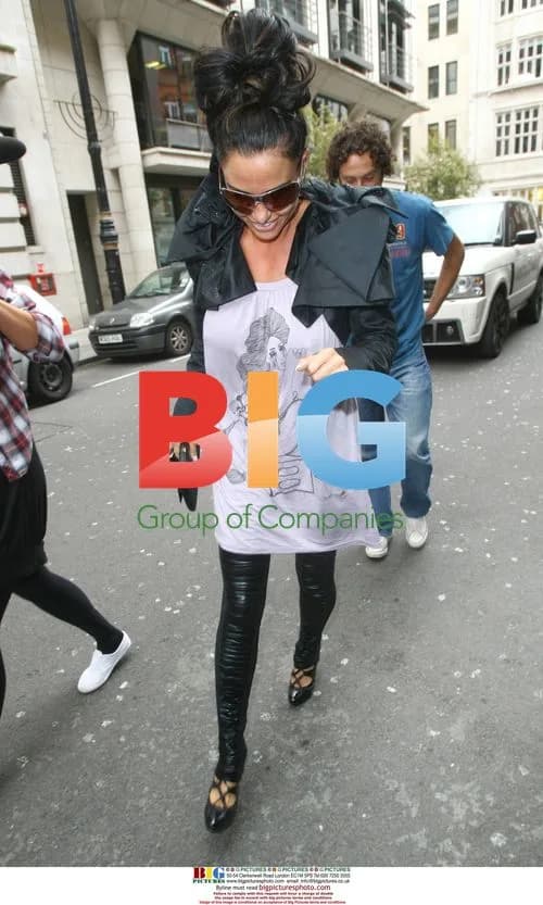 Katie Price Spotted at London Hotel