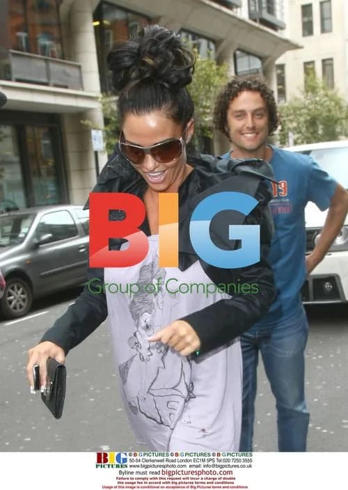 Katie Price Spotted at London Hotel