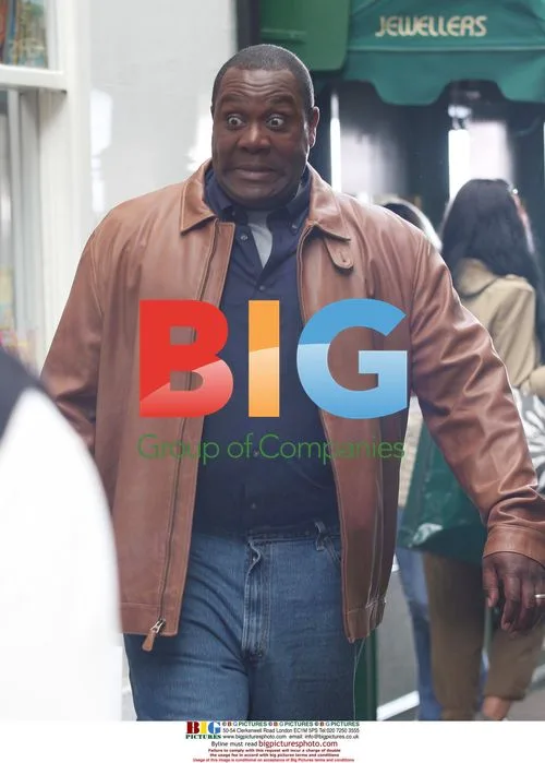 Lenny Henry Filming Premier Inn Ads
