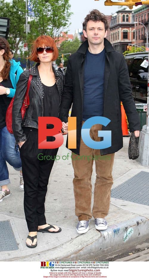 Lorraine Stewart and Michael Sheen in NYC