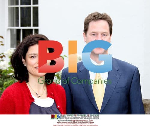 Clegg and family on election day