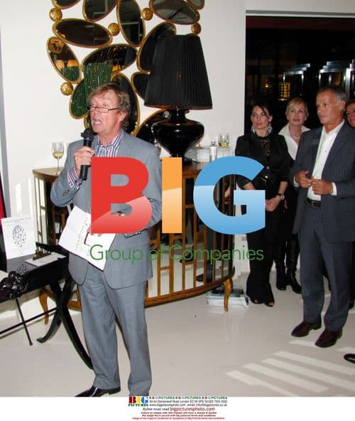 Nigel Lythgoe, Bobby Trendy & Christopher Guy at Charity Party