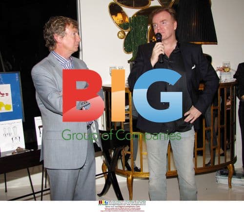 Nigel Lythgoe, Bobby Trendy & Christopher Guy at Benefit Party