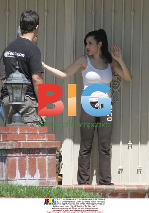 Octomom Laughing on Set