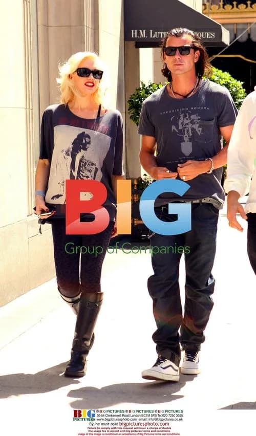 Gwen Stefani and Gavin Rossdale in NYC