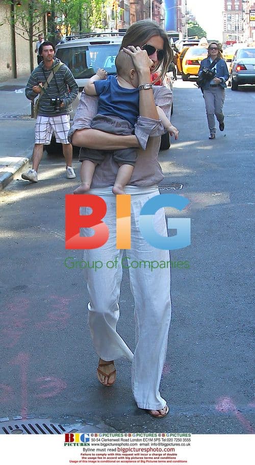 Gisele, Tom Brady, and Son Leave NYC