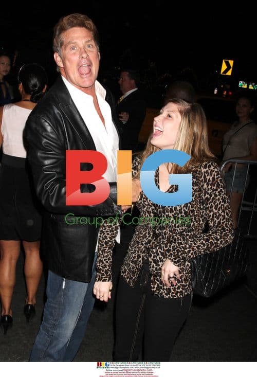 David Hasselhoff and daughter Taylor-Ann out in NYC