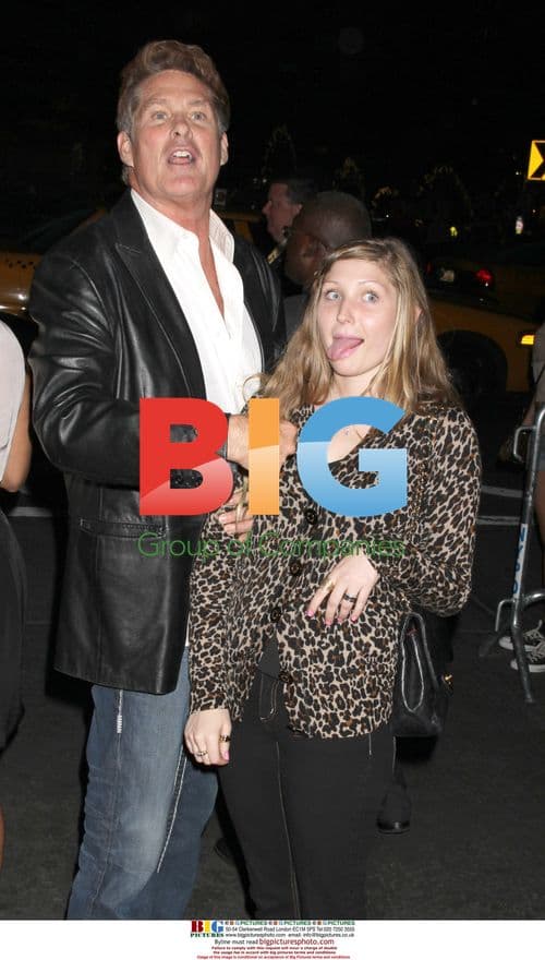 David Hasselhoff and Daughter Spotted in NYC