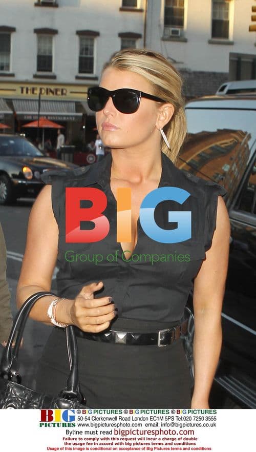 Jessica Simpson in Midtown Manhattan
