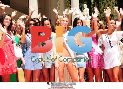 Miss USA Contestants at Caesars Pool Party