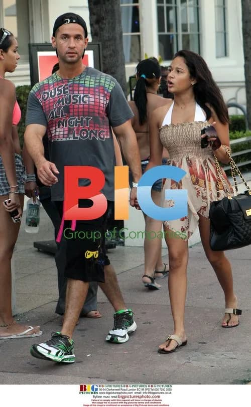 Mike 'The Situation' Sorrentino and Angelina 'Jolie' Pivarnik Out in Miami
