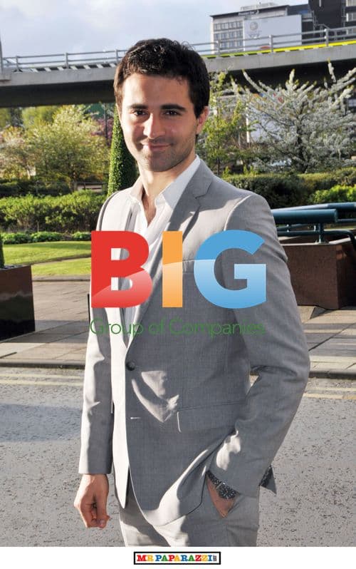 Darius Campbell at Young Scot Awards