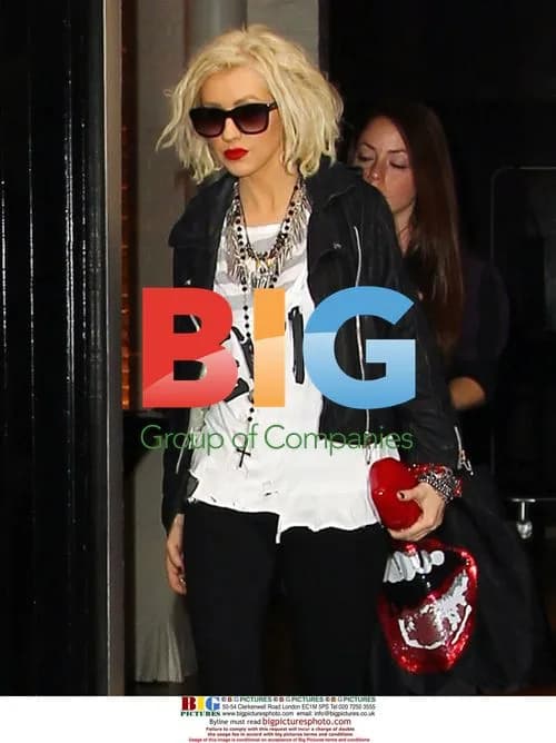 Christina Aguilera and Jordan Bratman Leave NYC Hotel