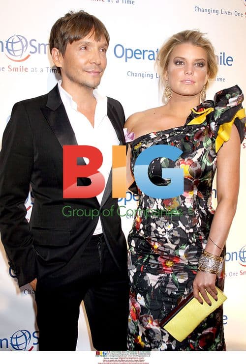 Jessica Simpson & Ken Paves at Operation Smile Gala