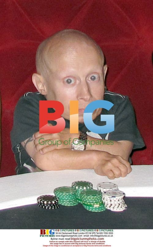 Vern Troyer at Cinco de Mayo Charity Poker