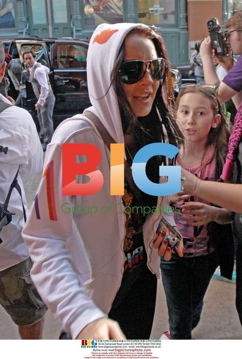 Lindsay Lohan in NYC, 2010