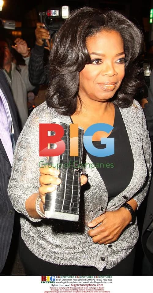 Oprah Winfrey at "Fences" on Broadway
