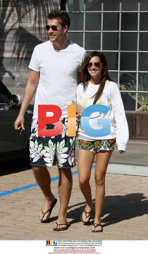 Ashley Tisdale & Scott Speer in Malibu