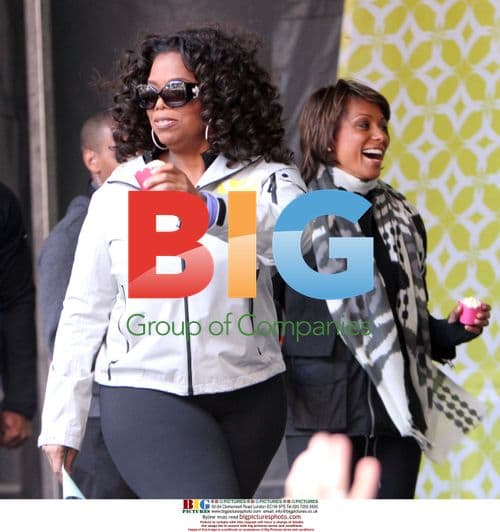 Oprah Winfrey at O Magazine Live Your Best Life Walk