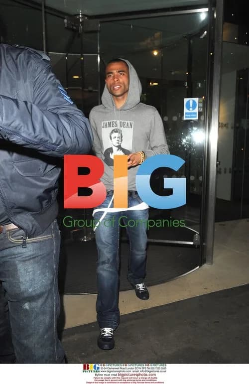 Ashley Cole Leaving Whisky Mist Nightclub