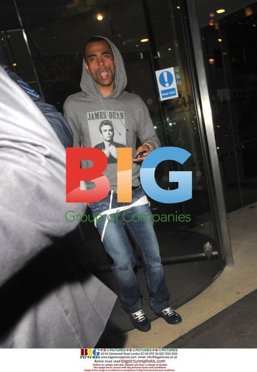 Ashley Cole Leaves Whisky Mist Nightclub