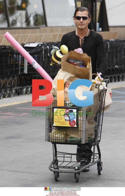 Gavin Rossdale and Sons Shopping for Mother's Day