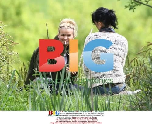 Kerry Katona Fishing with Daughter