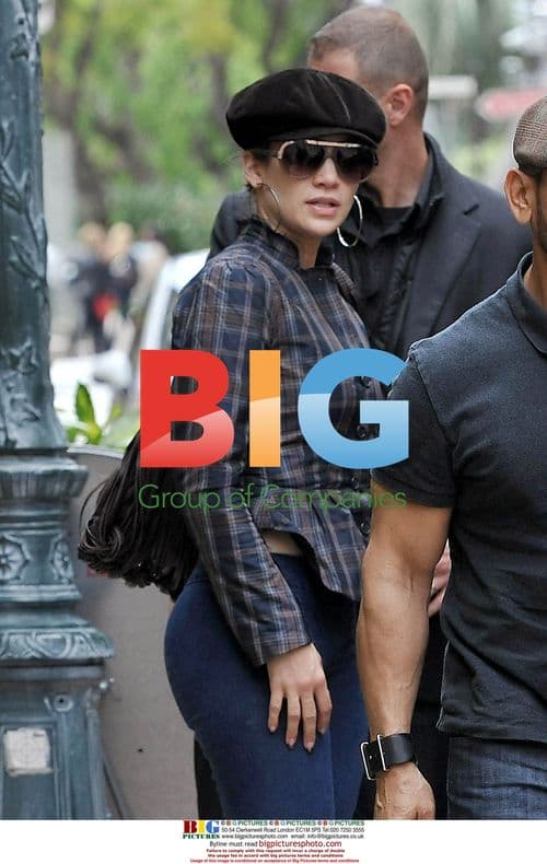 Jennifer Lopez Arrives in Monaco