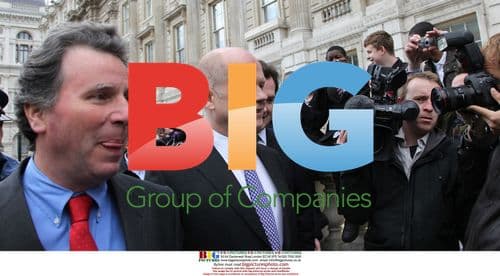 Conservative Party Negotiators Arrive for Coalition Talks