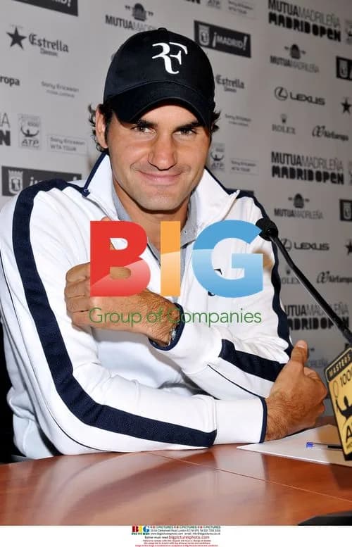Roger Federer at 2010 Madrid Masters