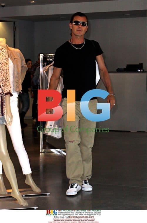 Gavin Rossdale shopping in West Hollywood