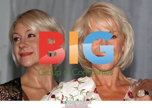 Helen Mirren meets waxwork at Tussauds