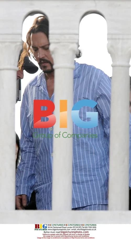 Johnny Depp Filming 'The Tourist' in Venice