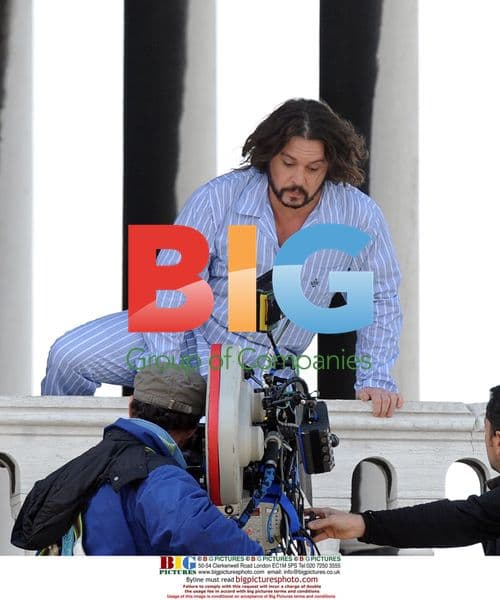 Johnny Depp films The Tourist in Venice