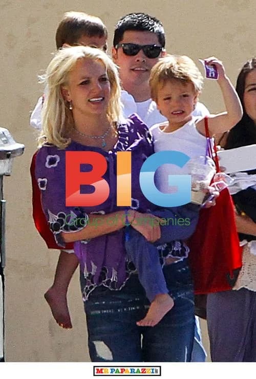 Britney Spears Takes Sons to Karate Class