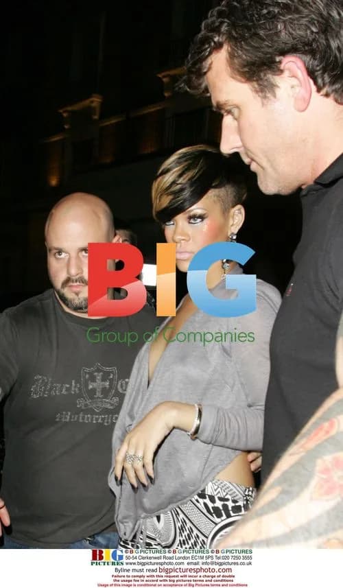 Rihanna at London Nightclubs