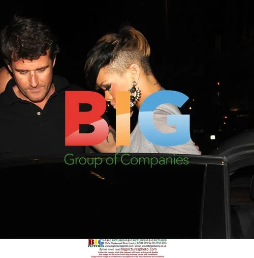 Rihanna at Merah Club