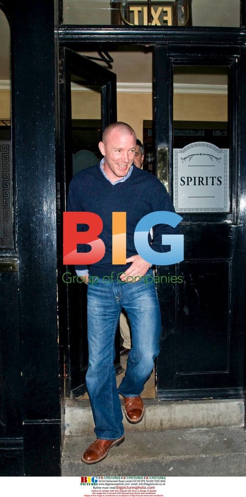 Guy Ritchie Leaving London Pub