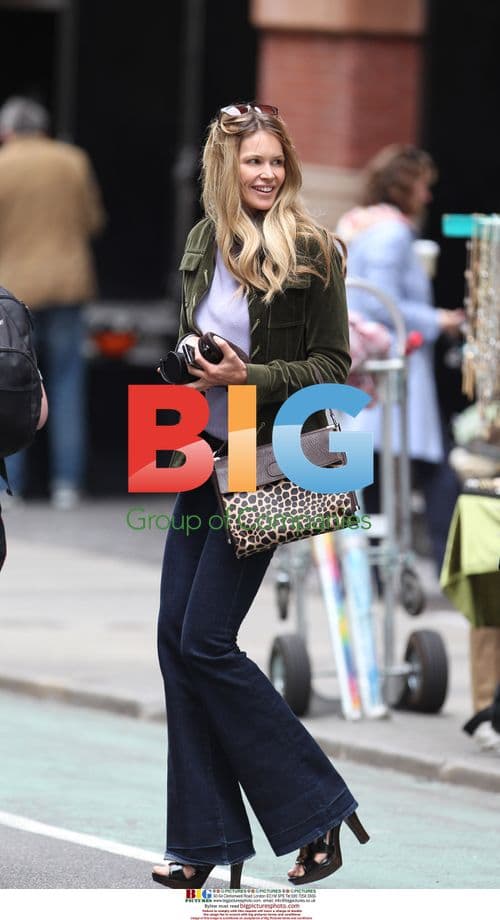 Elle Macpherson Leaving Mercer Kitchen