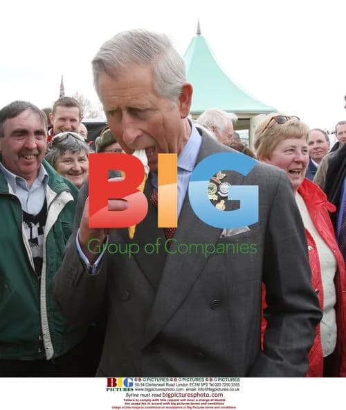 Prince Charles Tries Ice Cream