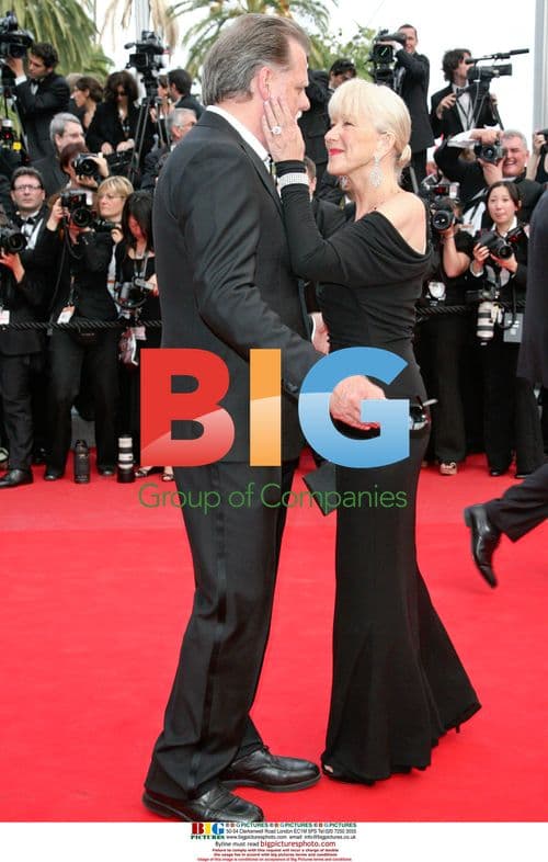 Helen Mirren and Taylor Hackford at Cannes 2010