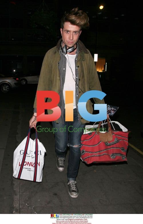 Ellie Goulding Arrives at Radio 1 Studio