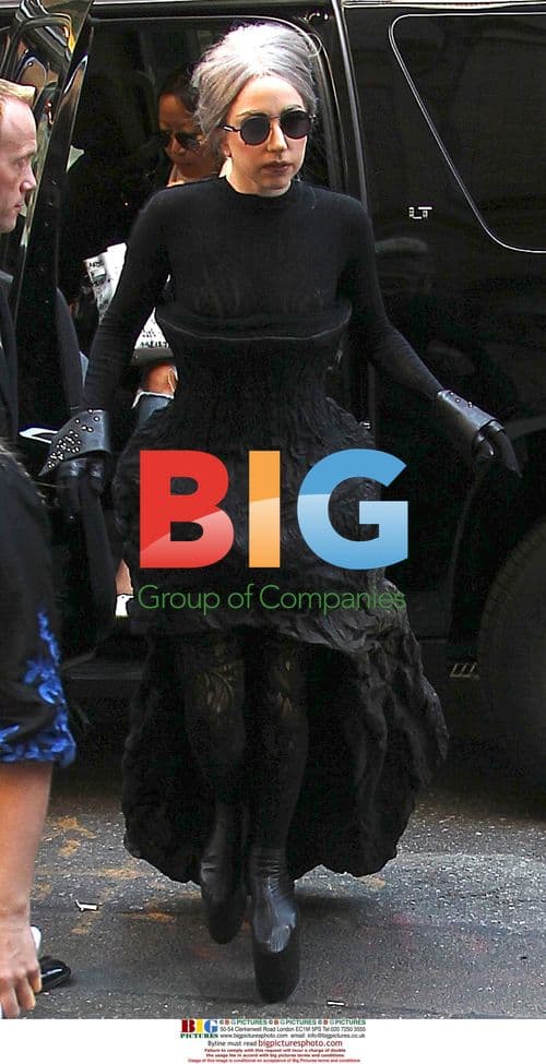 Lady Gaga Arrives at Carnegie Hall Benefit