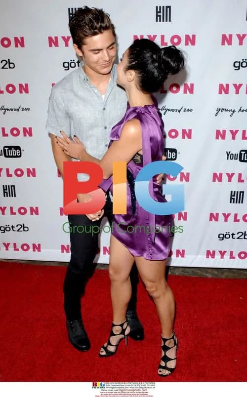 Vanessa Hudgens and Zac Efron at Nylon Magazine Party