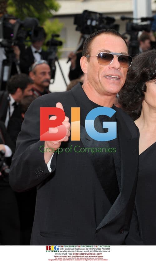 Jean-Claude Van Damme at Cannes Film Festival