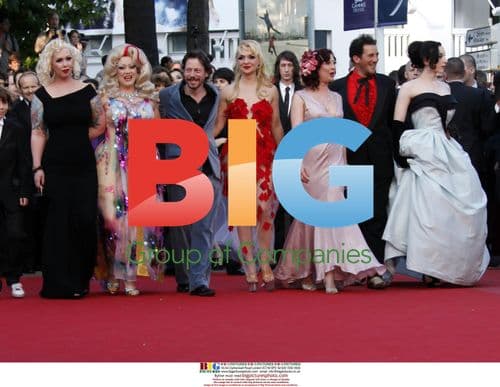 Cast of 'Tournee' on Cannes Red Carpet