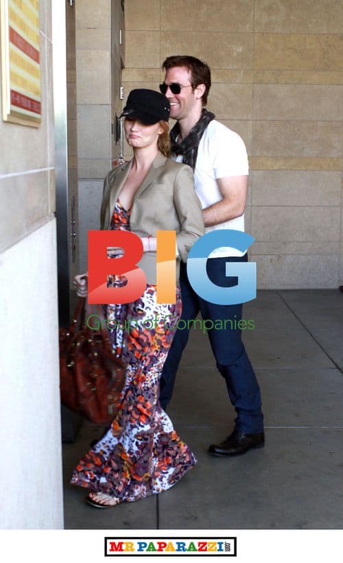 James Van Der Beek and Kimberly Brook Lunch in LA